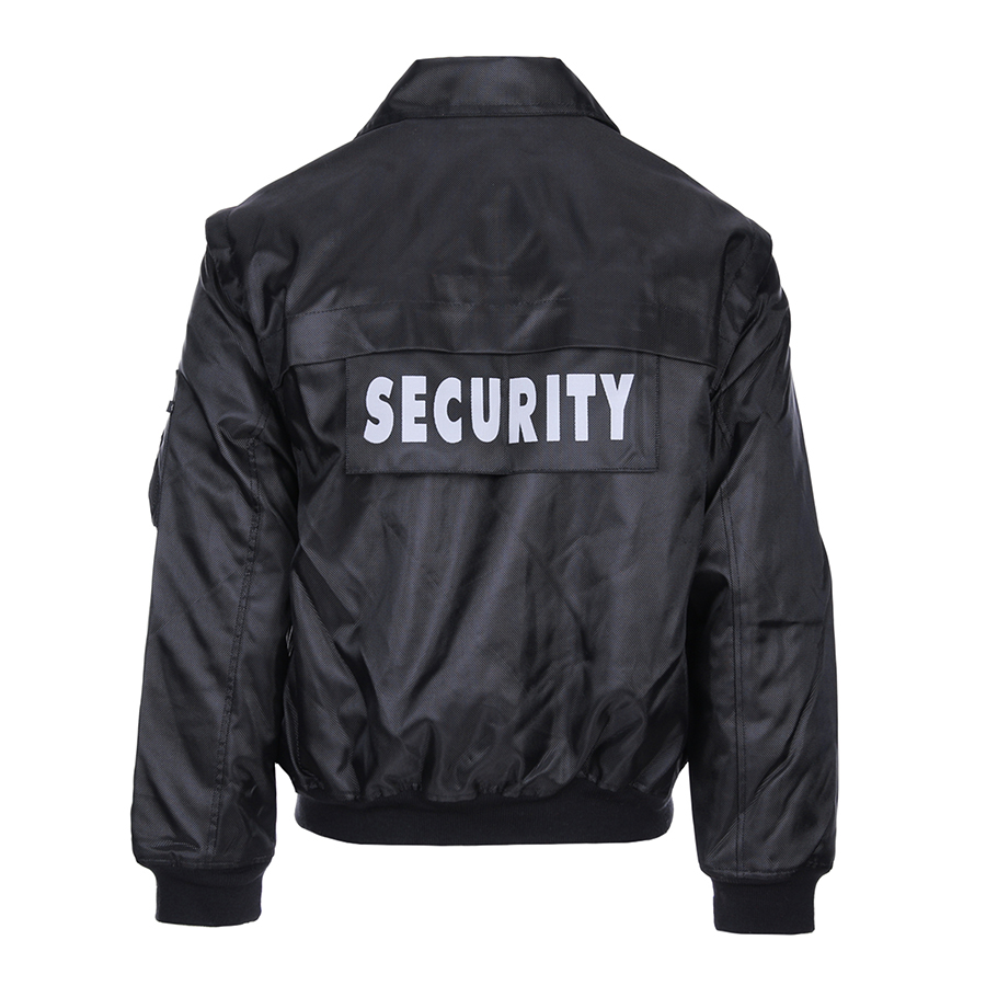 Security Jacke Sicherheitsdienst Türsteher Wachdienst Objektschutz Hundeführer Schnittfest #35722