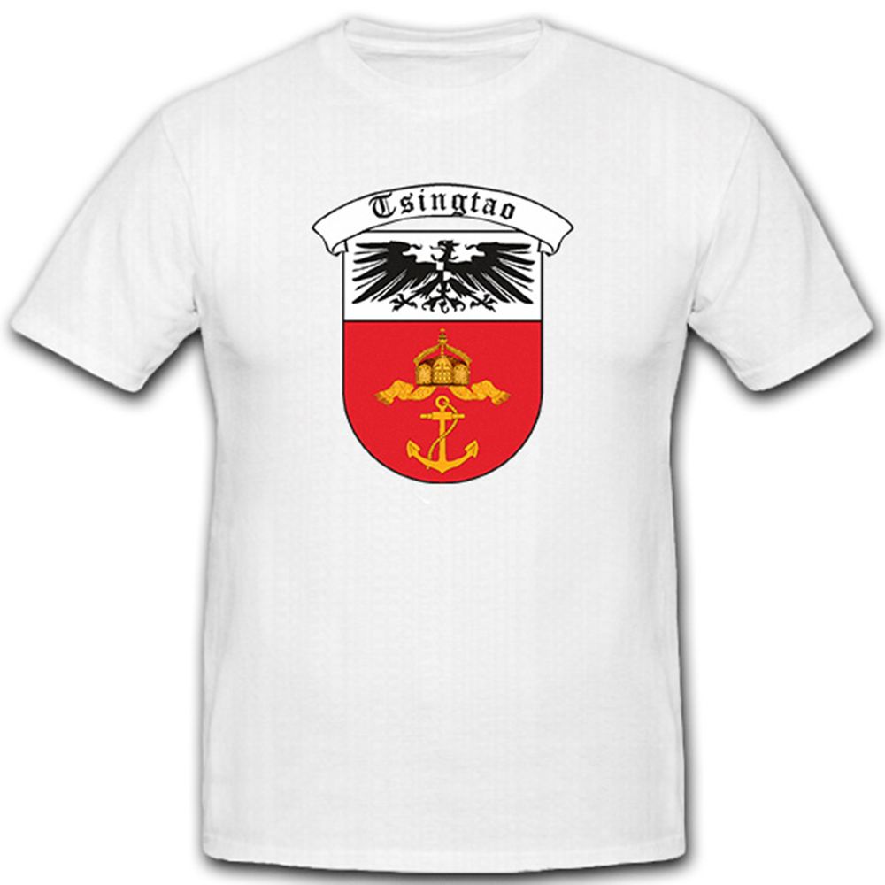 Tsingtao Kiautschou deutsche Kolonie Pachtgebiet Pachtvertrag - T Shirt #8193