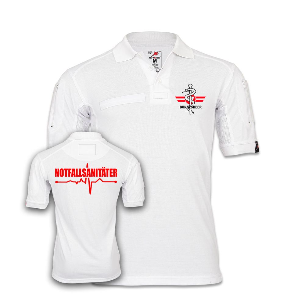 Tactical Polo Notfallsanitäter Bundesheer Not-San Sanitäter Dienst Hemd #35310