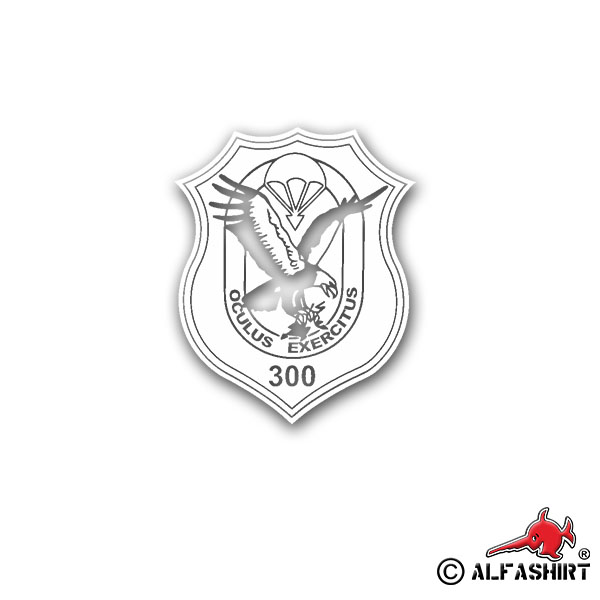Sticker FeSpähKp 300 Fernspähkompanie Bundeswehr Coat of Arms 15x12cm # A727