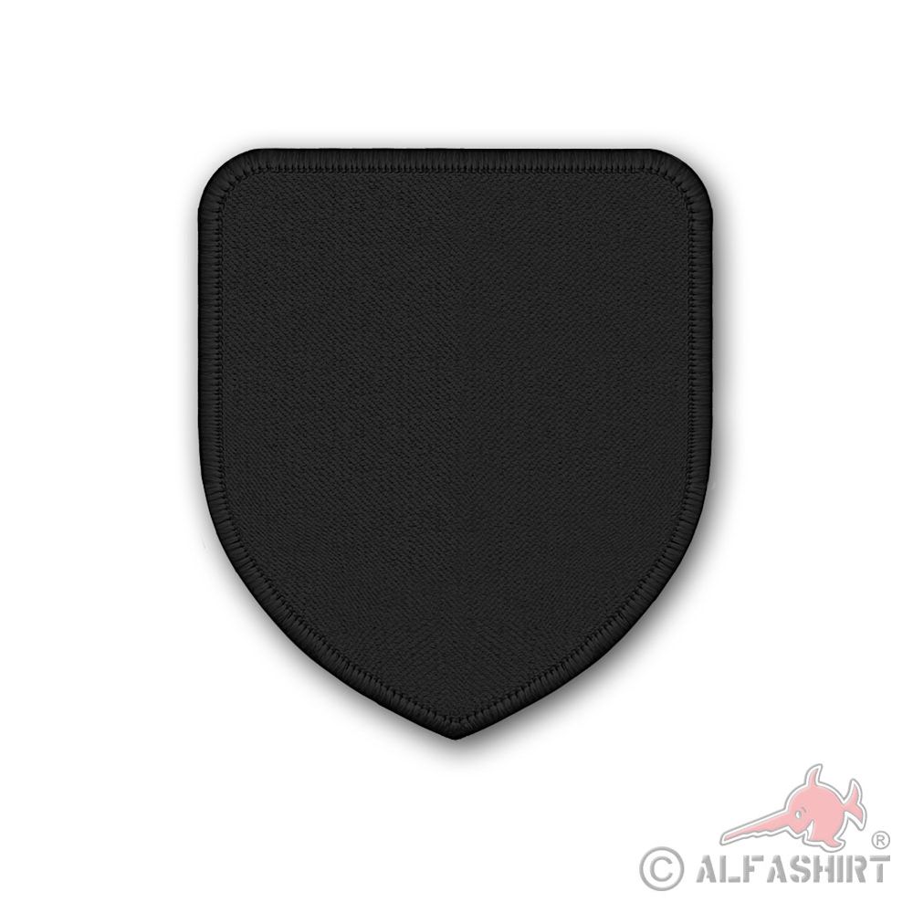 Patch Coat of Arms Sublimation Printing Blanco Black#42443