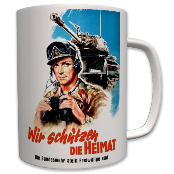 Bundeswehr Panzertruppe 50er Tasse #16947