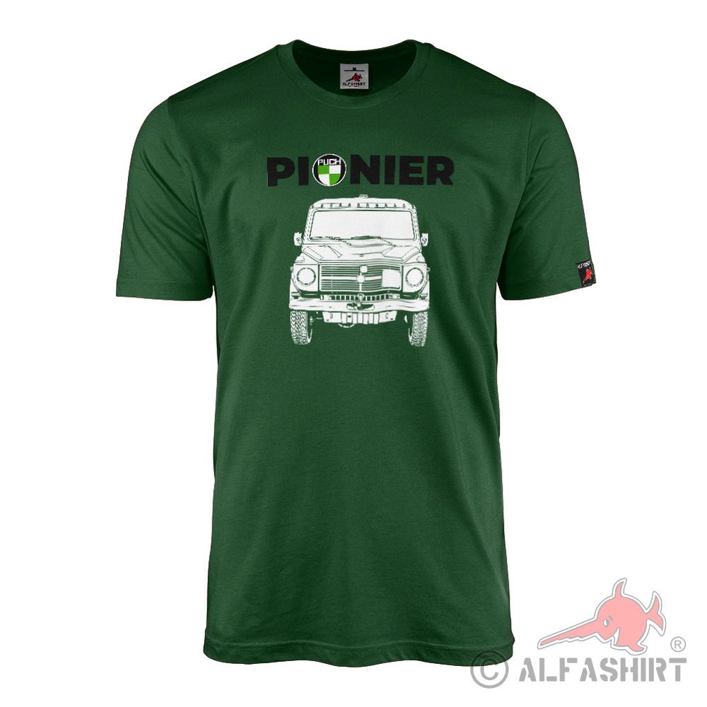 T-Shirt  Puch 230 Wolf Pionier Österreich Graz Geländewagen Heer #42634
