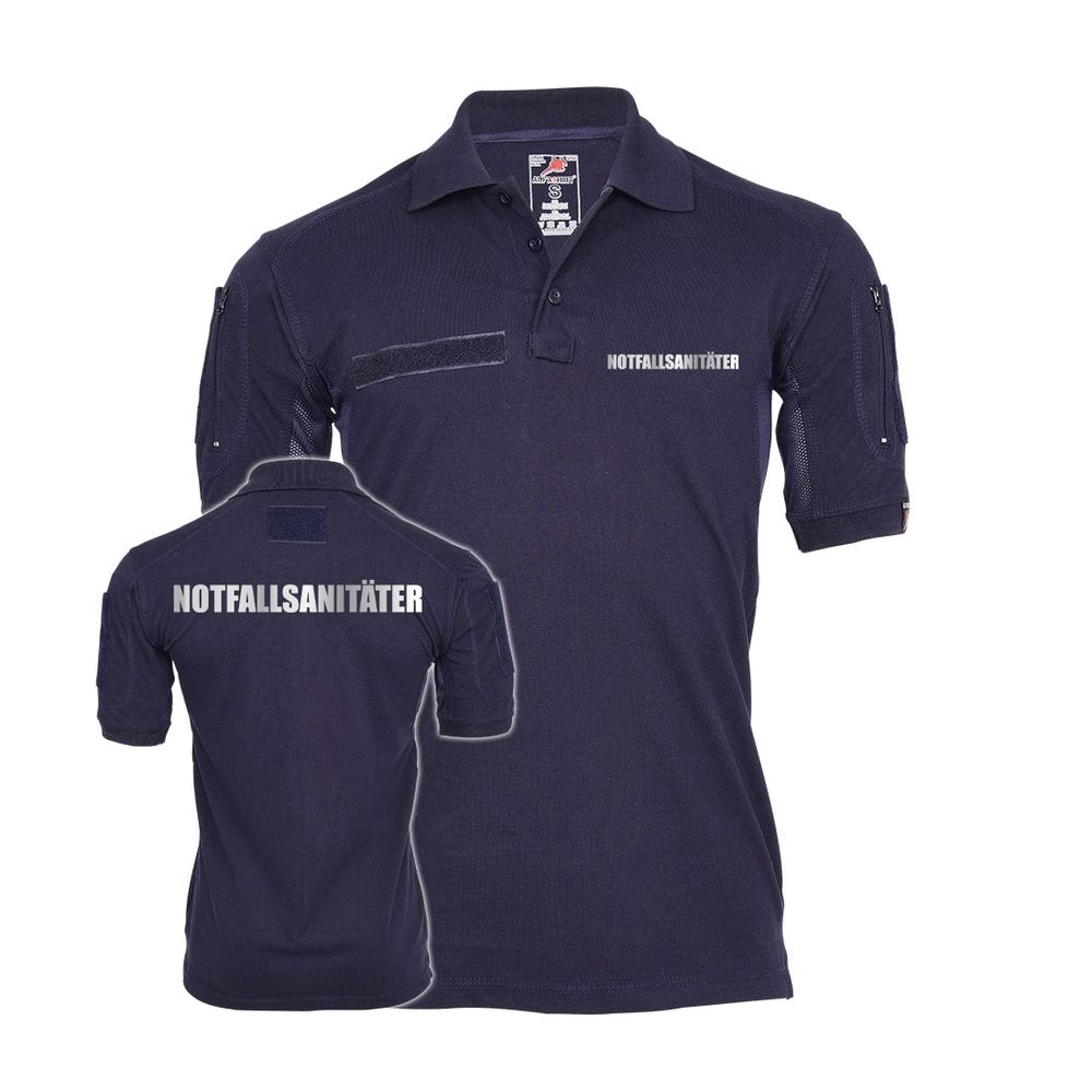 Tactical Polo Shirt Emergency Paramedic Sani Emergency Occupation Calling Use # 37015