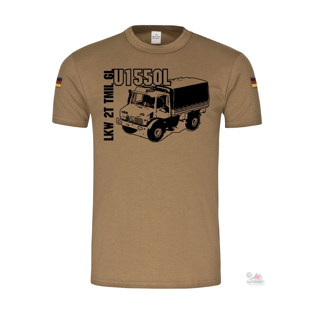 Bw Tropen U1550L Lkw 2t tmilgl MOG Tropenshirt Tropenhemd Militärfahrzeug #38412