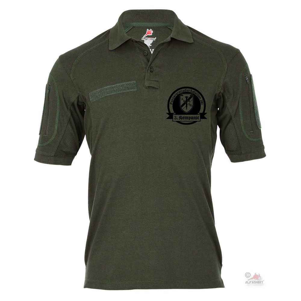 Tactical polo shirt Alfa - 3 Company PzGrenBtl 381 Tank grenadier # 19199