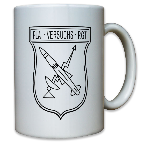 Fla Versuchs Rgt Flugabwehr Versuchs Regiment Raketen Bundeswehr - Tasse #11786