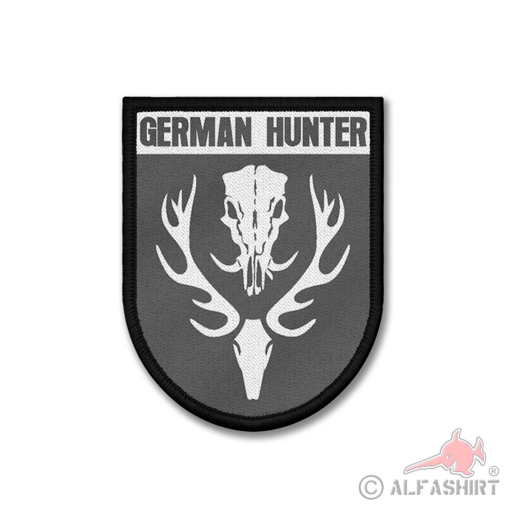 Patch GERMAN HUNTER Jäger Waid-Mann Hirsch Wildschwein #43256