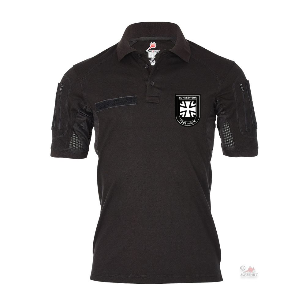 Tactical Polo Bundeswehr Fire Brigade Use Professional Fire Brigade T-Shirt # 35812