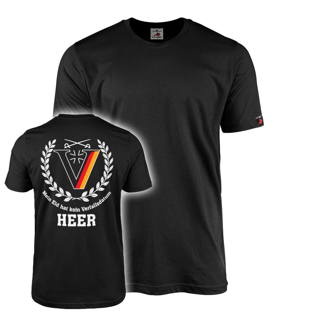 T-Shirt Bundeswehr BW VETERAN Army My oath has no #46474