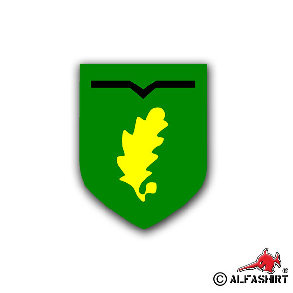 Sticker Hunter Regiment 1 Coat of Arms JgRgt Badge FschJg Army 10x8cm A755