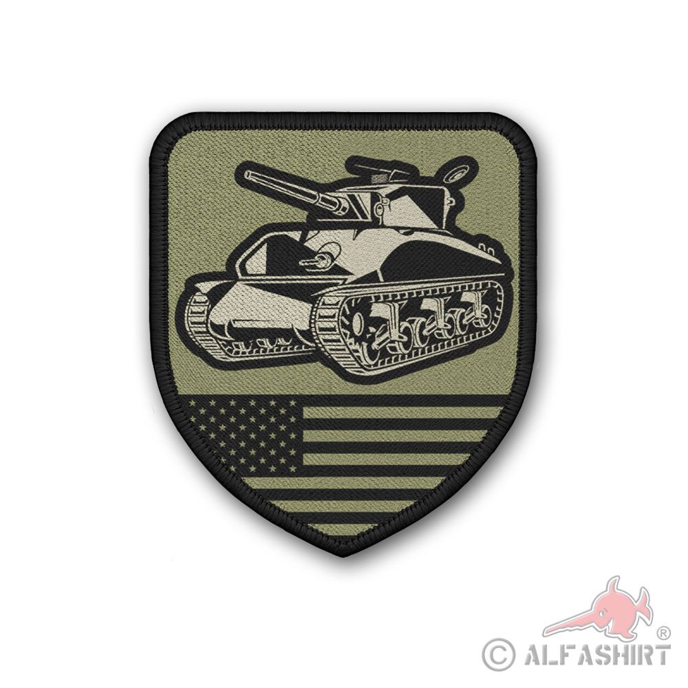 Patch US Army Tank M4 Sherman WW2 Patch # 37154 Patch US Army Tank M4 Sherman WW2 Patch # 37154