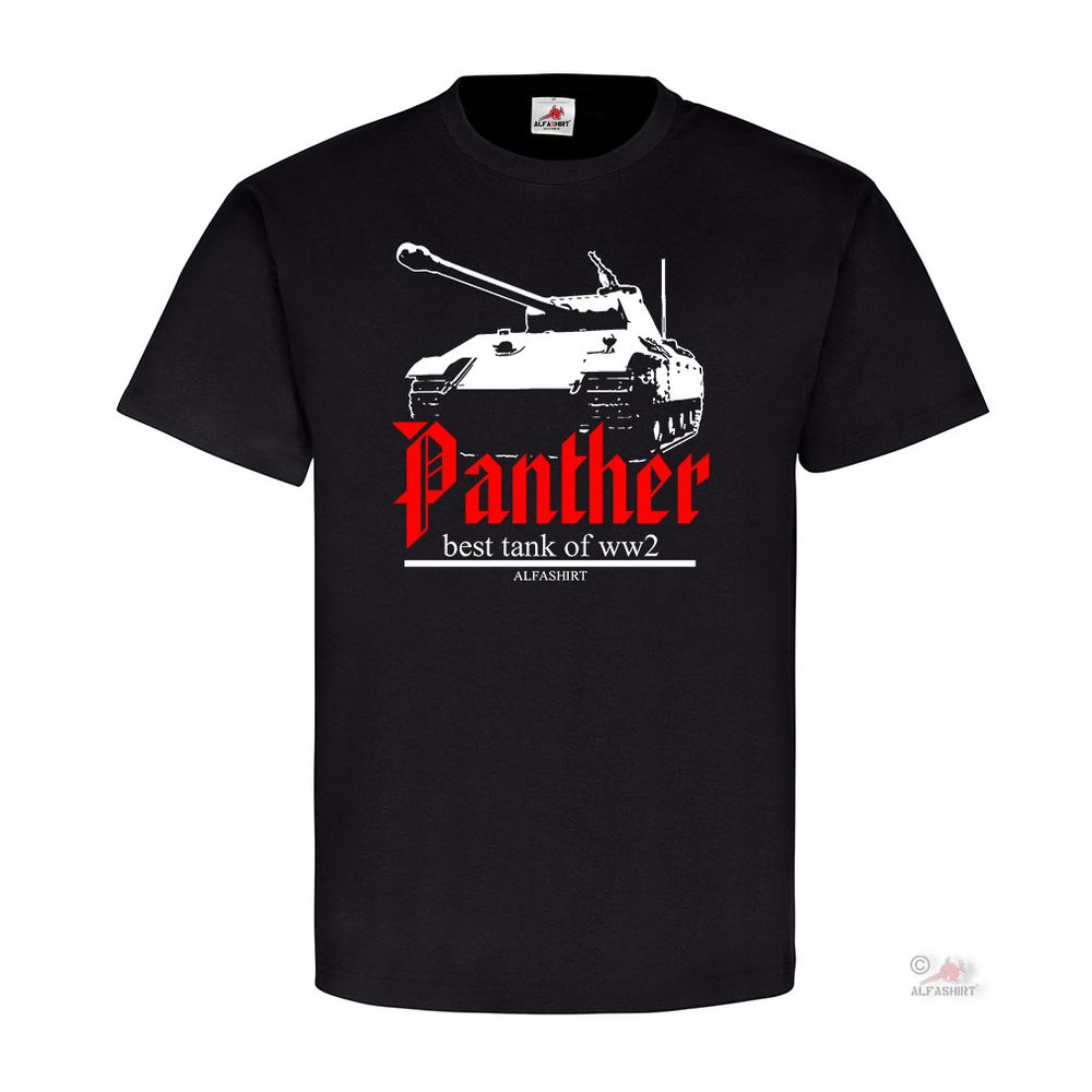 Panther best tank Technik Entwicklung Kampfwagen 5 T Shirt #19989
