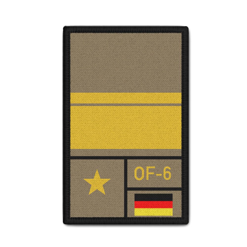 Rank Patch Bundeswehr Heer Luftwaffe Marine Sand #BW-Patch