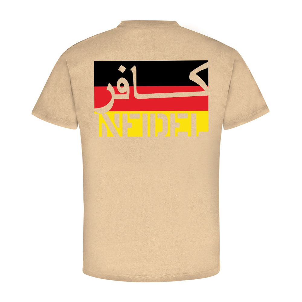 German Infidel Deutschland Fahne Ungläubiger ISAF Bundeswehr - T Shirt #13154