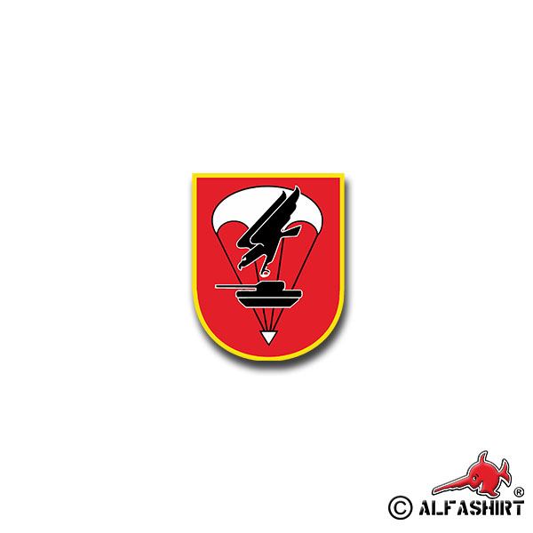 Aufkleber/Sticker FschJgBtl 273 Fallschirmjäger Bataillon Iserlohn 7x6cm A1331
