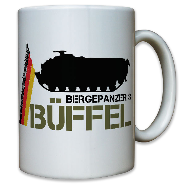 Büffel Bergepanzer 3 Bergetrupp BPz3 Panzer Inst Instandsetzung - Tasse #10211 t