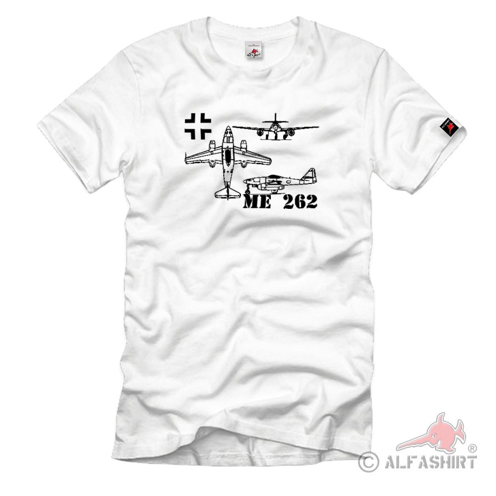 Me 262 Strahlflugzeug Schwalbe Fighter Flugzeug T-Shirt #1030