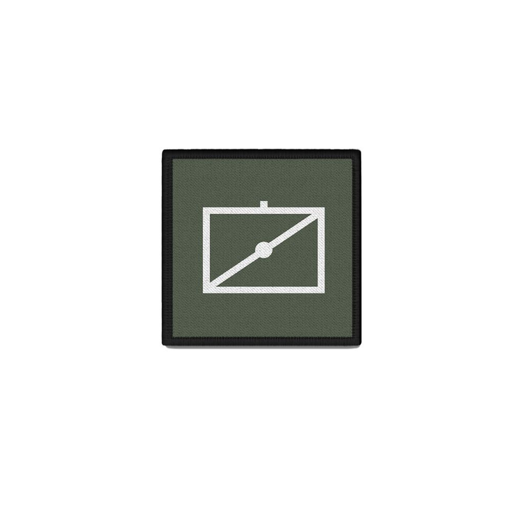 4x4 square patch tactical signs