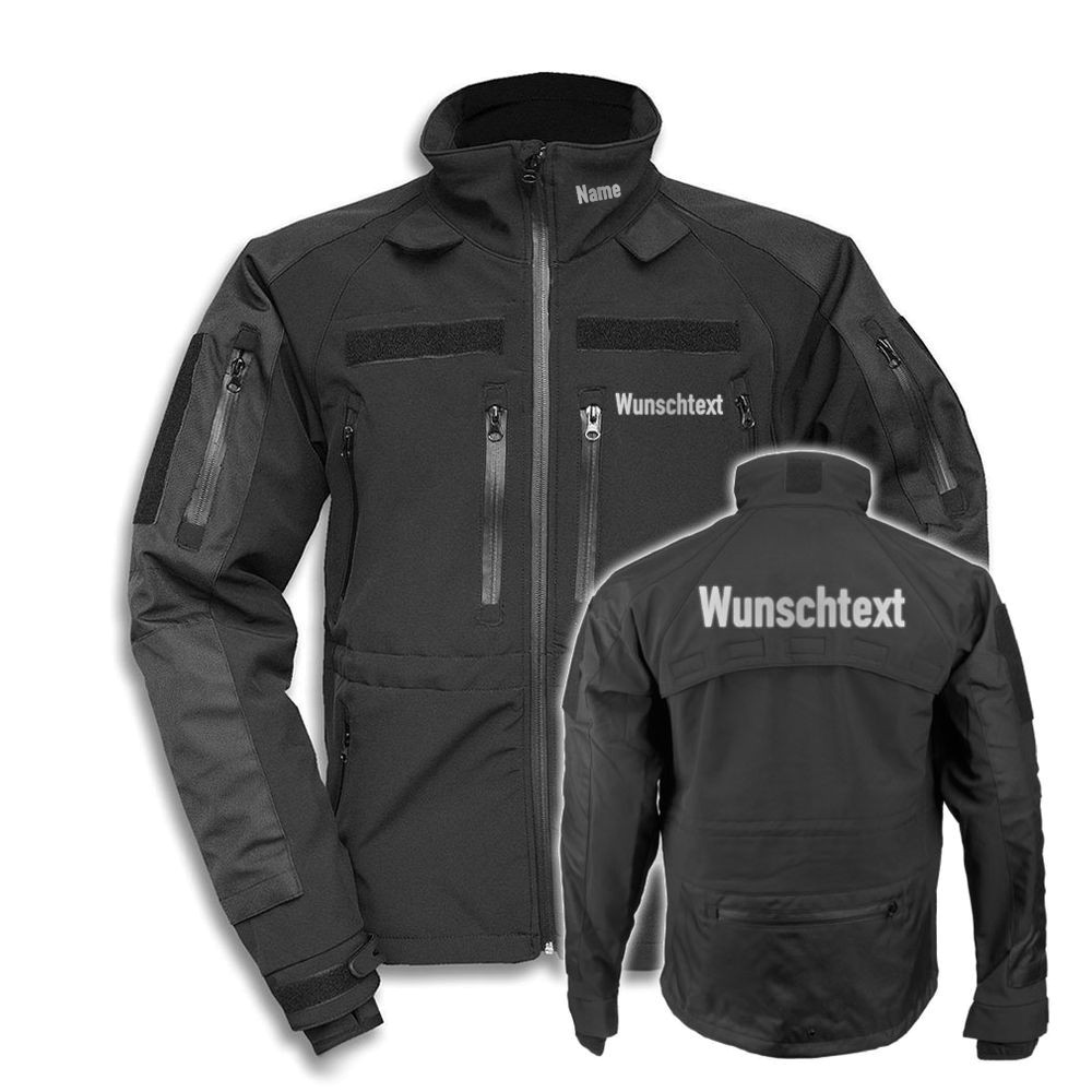 Tactical softshell custom text reflective ambulance medic clothing # 36027