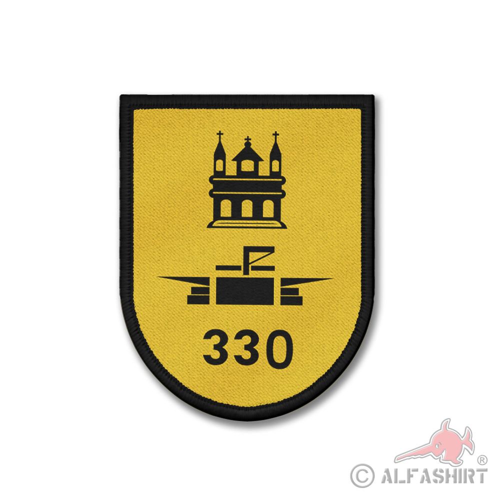 Patch 9x7cm AmphPiBtl 330 Amphibious Pioneer Battalion BW Speyer PiKdo #43980