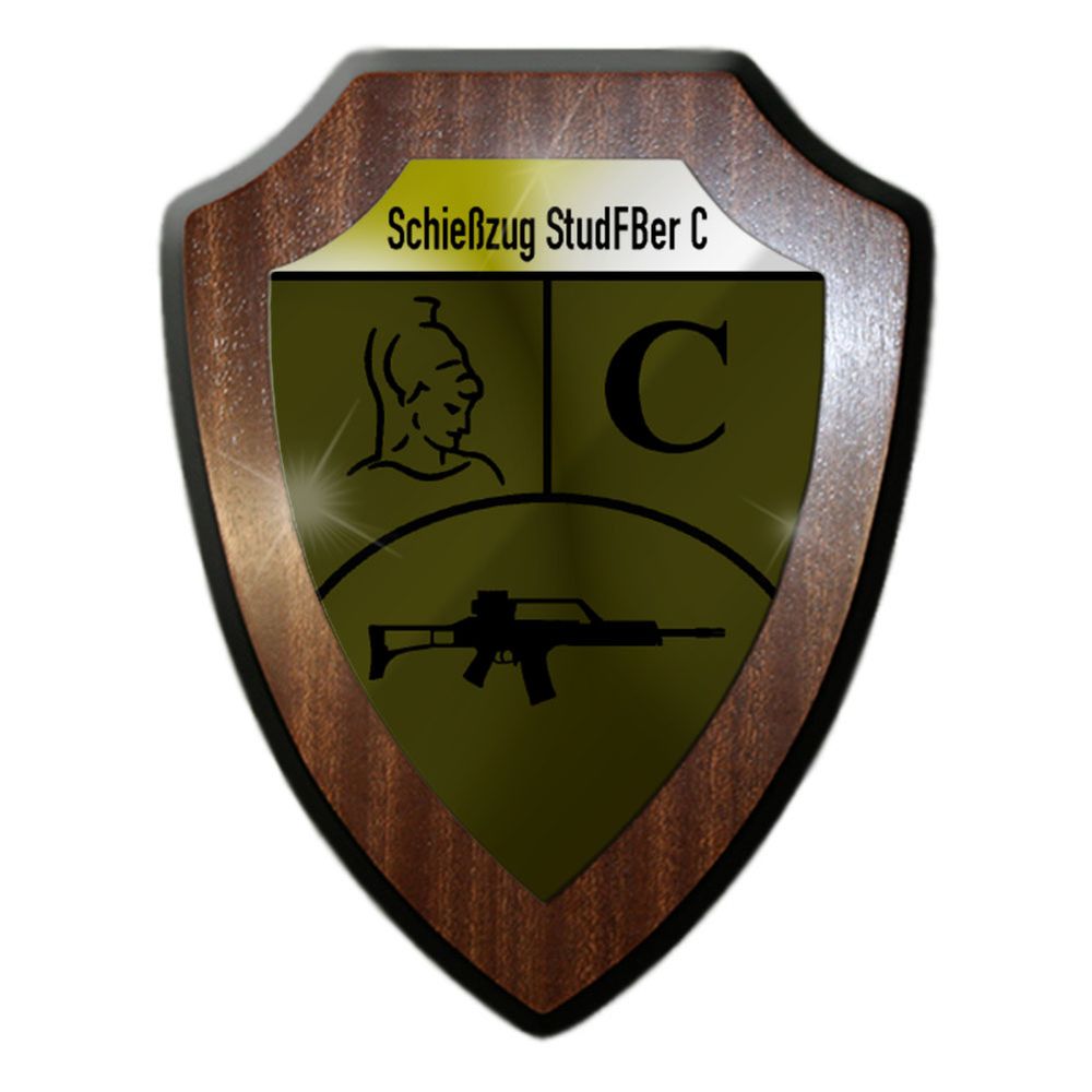 Heraldic Shield Train StudFBer C Sports Science Bundeswehr Munich # 32682
