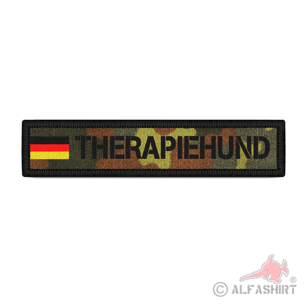 Patch BW Therapiehund PTBS Assistenzhund Soldat Bundeswehr #44173