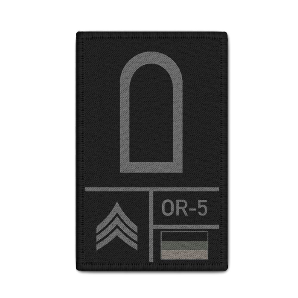 Patch Tarn Rank Staff Sergeant BW Uniform Reservist Nato Code 9,8x6cm # 30969