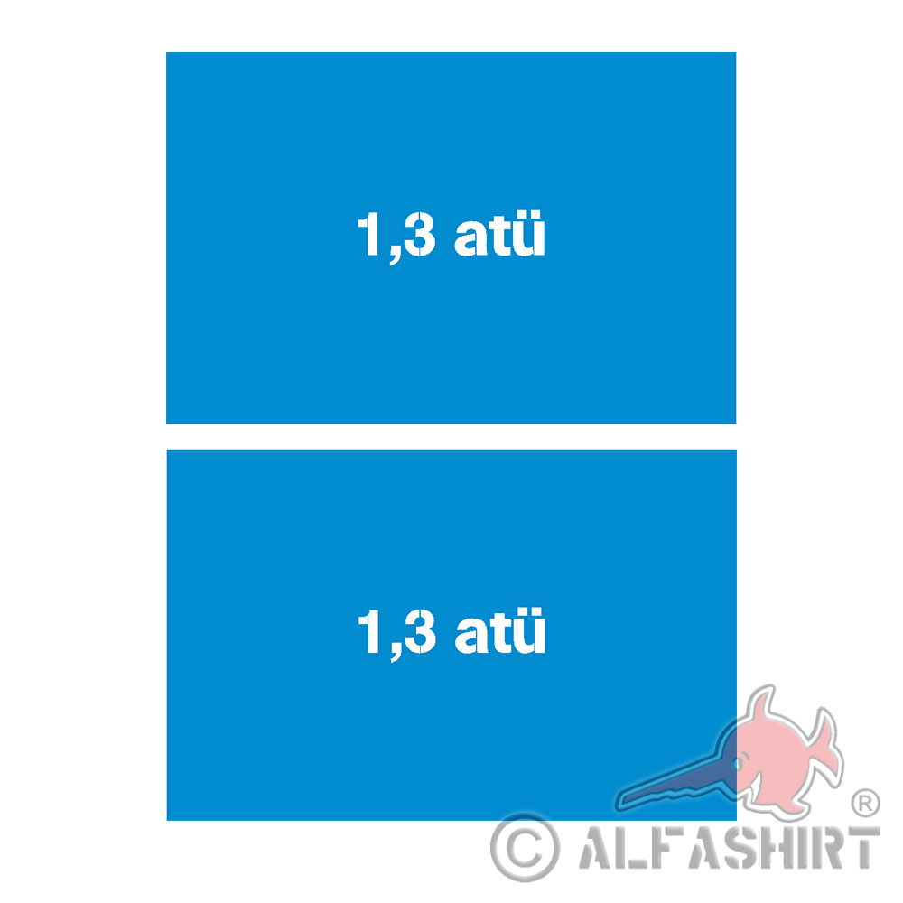 Schablonen-Aufkleber 1,3 atü Reifen Druck Motorrad Oldtimer 2x2x0,6cm #A6002