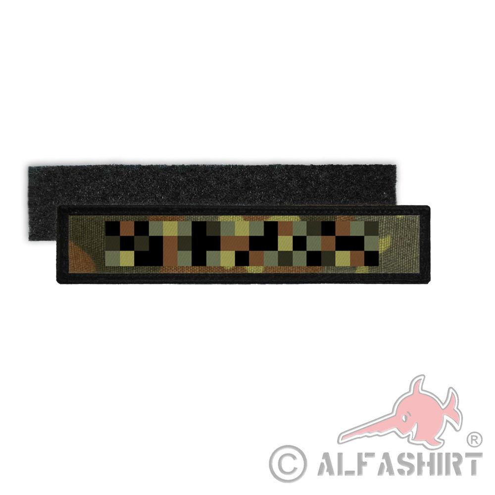 Namens-Streifen Patch Pixel KSK Flechtarn getarnt verpixelt Spezialkräfte #34907