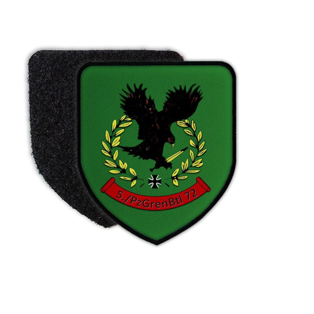 Patch 5 Company PzGrenBtl 72 Panzergrenadier Battalion BW Unit Crest # 32023