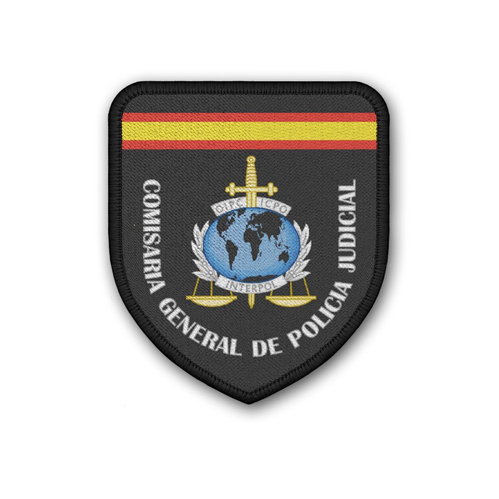 Patch CGPJ Comisaria General de Policia Judicial Spanien Interpol #34114