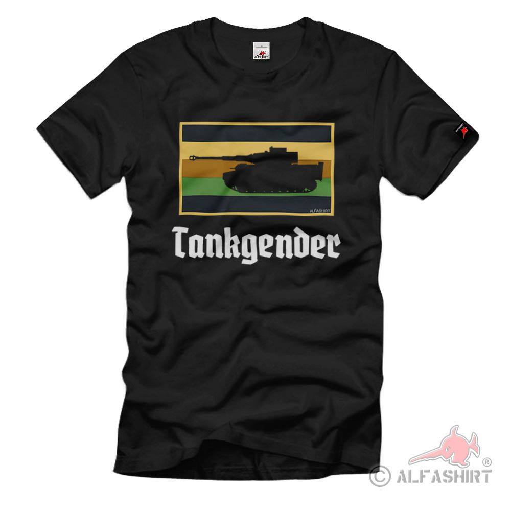 Tankgender Panzer Geschlecht Gender Wahnsinn neutral Panzermann - T Shirt #38310