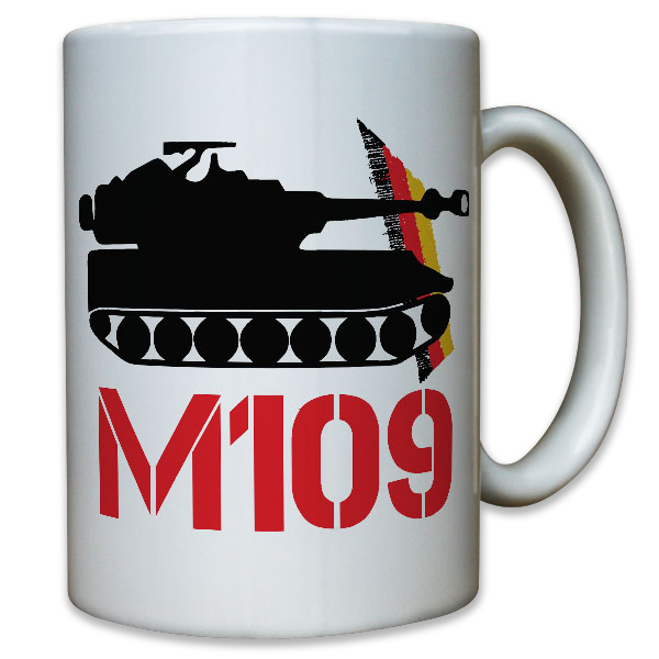 
	
M109 Panzerhaubitze Artillerie Leopard Leo Heer Deutschland - Tasse #10130 t