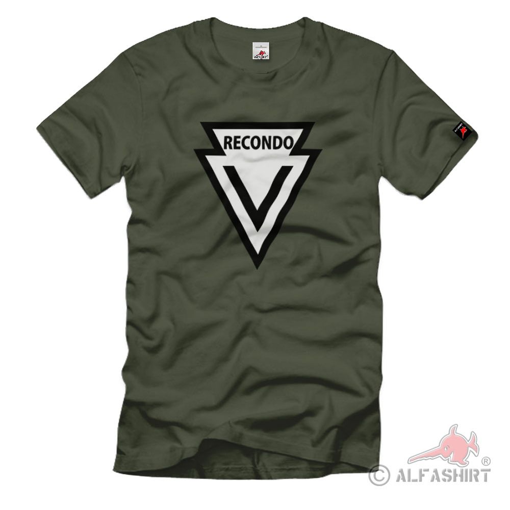 Recondo US Army 5th Special Forces Badge T-Shirt # 36813