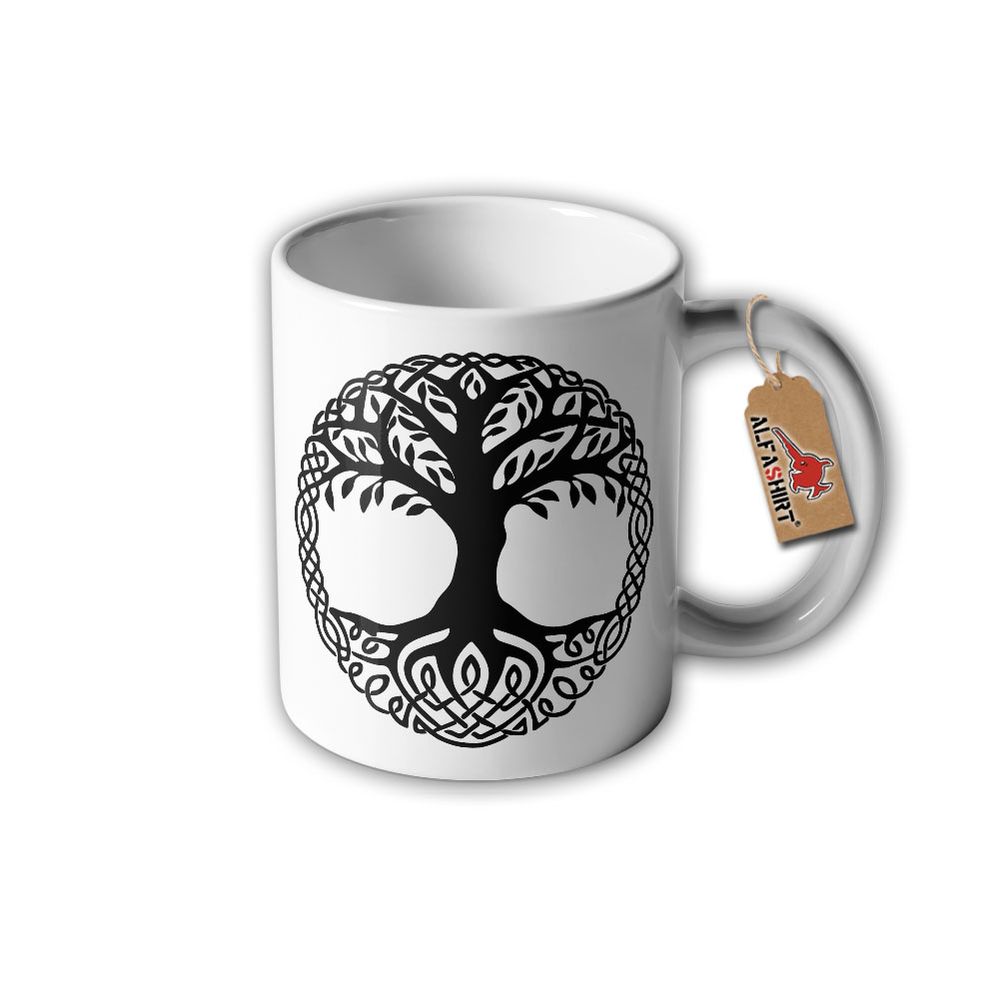 Tasse Yggdrasil Weltenesche Weltenbaum 9 Welten Wikinger Mythologie #32460