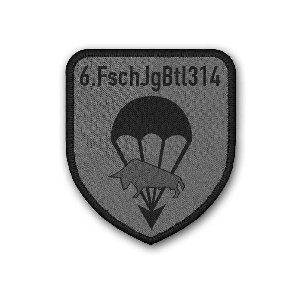 Patch 6 FschJgBtl 314 Tarn Paratrooper Green Devil Uniform # 32314