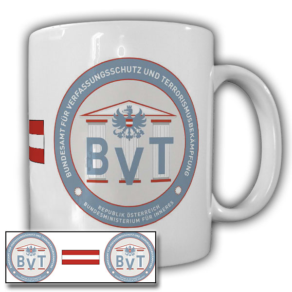 Tasse BVT Österreich Bundesamt Verfassungsschutz bekämpfung Alpen-Republik 20673