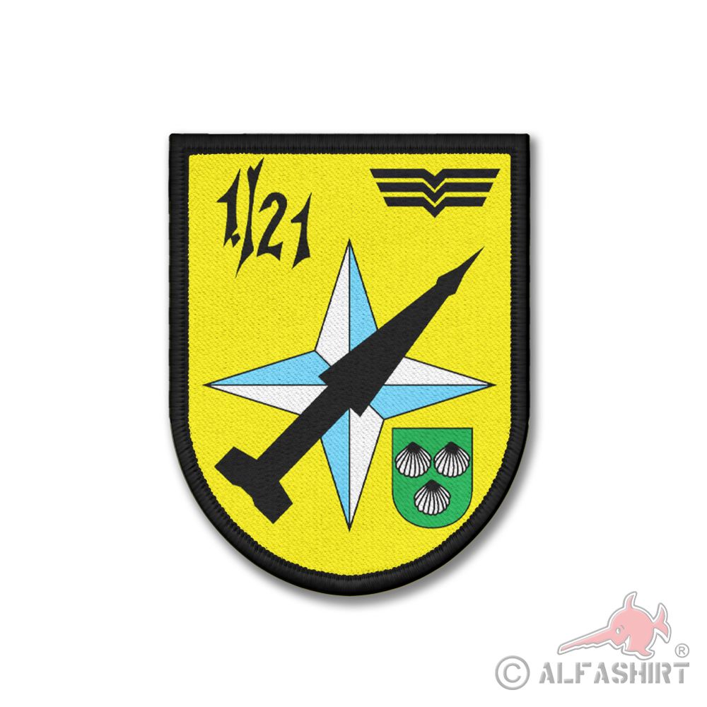 Patch FlaRakBtl 21 1st battery anti-aircraft missile battalion Bundeswehr #41257