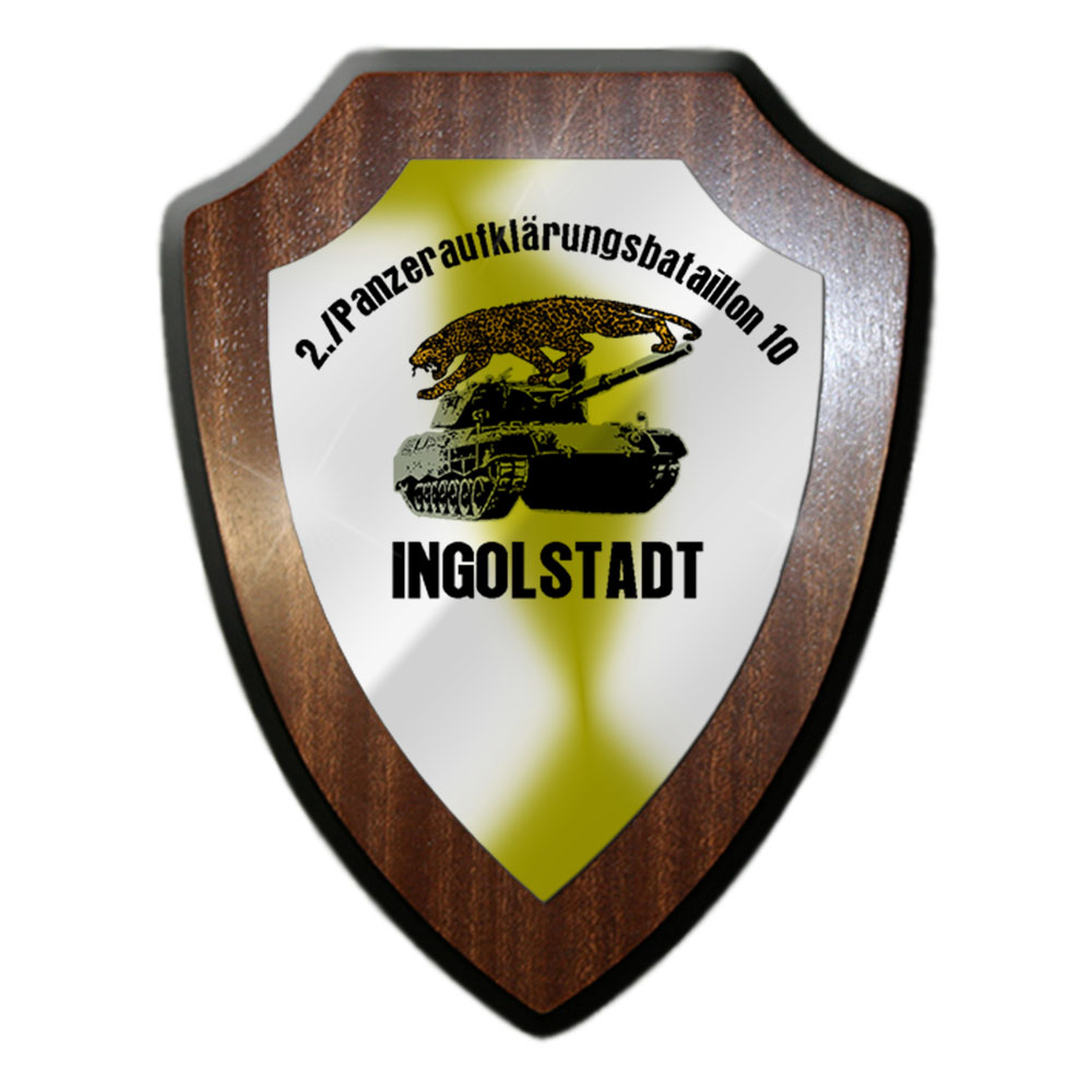 Heraldic shield 2 Panzeraufklärungsbataillon 10 PzAufklBl Bundeswehr BW # 27914