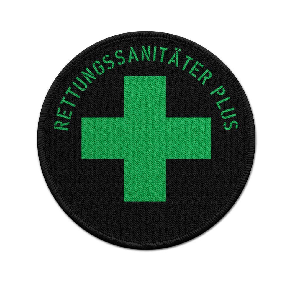 Patch 7.5cm Paramedic Plus Cross Pastoral Care Ambulance Medical #44433
