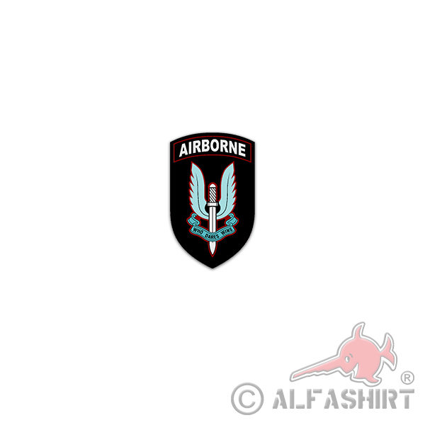 Sticker 22st Special Composite Airborne Regiment USASFC 4x7cm A3488