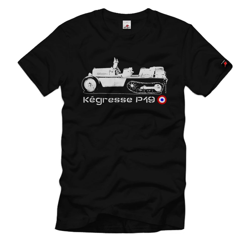Kégresse P19 French Army Necklace Tractor T-Shirt # 32711