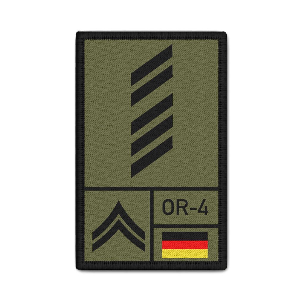 Rank Patch Bundeswehr Army Air Force Navy Rank Patch Bundeswehr Army Air Force Navy
