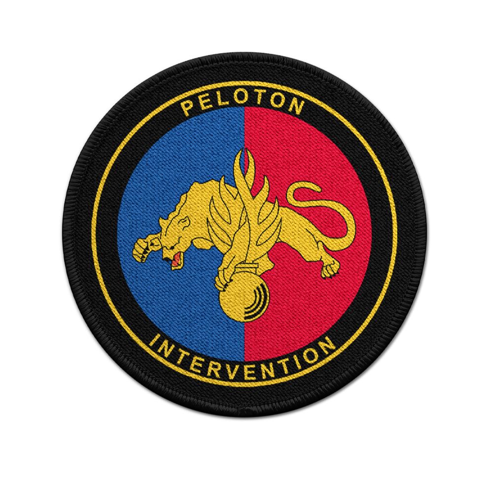 Patch Peloton d'intervention PI France India badge # 35148