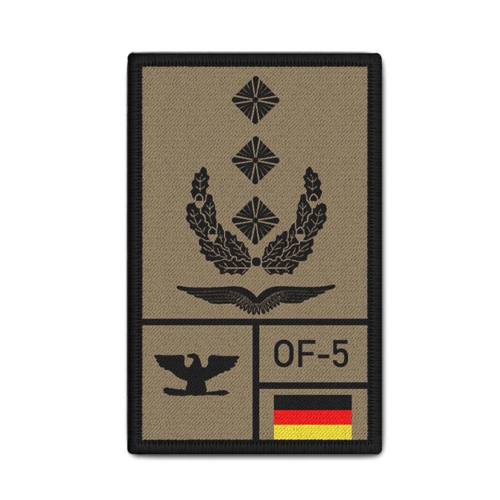 Rank Patch Bundeswehr Army Air Force  Sand