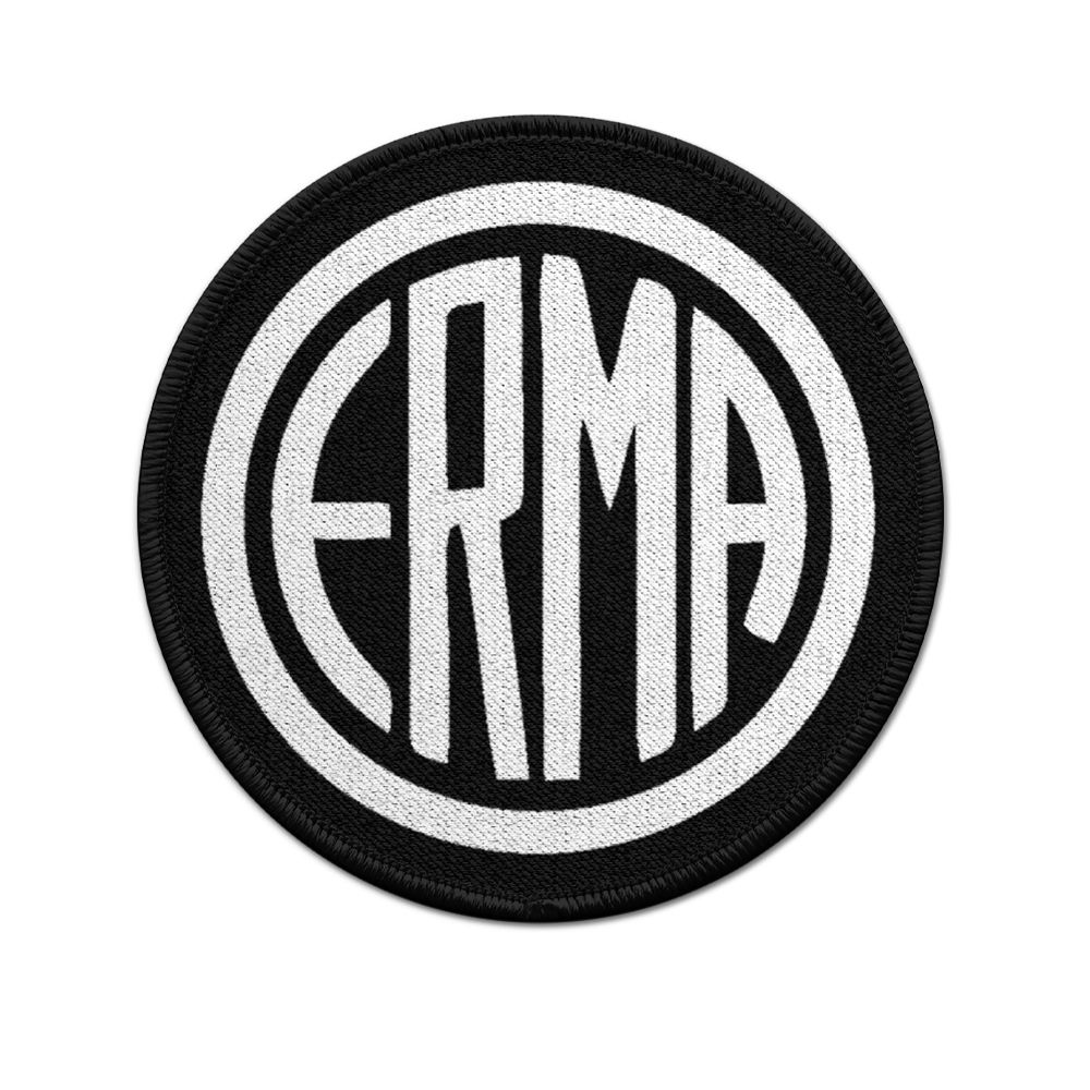 Patch ERMA Waffenfabrik Berhold Geipel GmbH Erfurt Wappen Logo Abzeichen #36334
