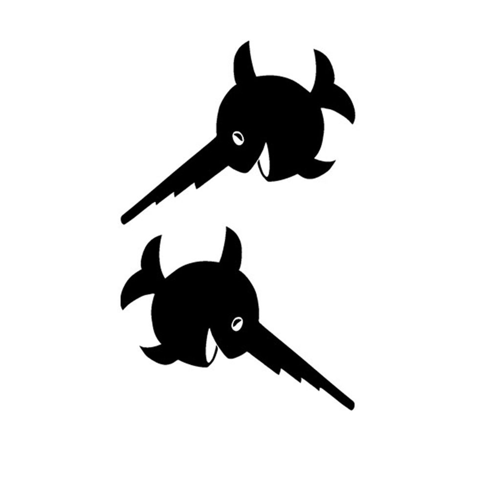 Sticker Swordfish Set U96 Submarine Sawfish Marine 10x7,8cm # A554