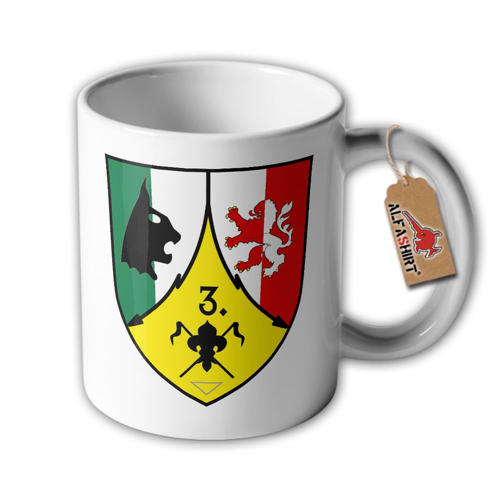 Tasse 3 PzAufklBtl 2 Kompanie Panzeraufklärungsbataillon Hessisch #33562