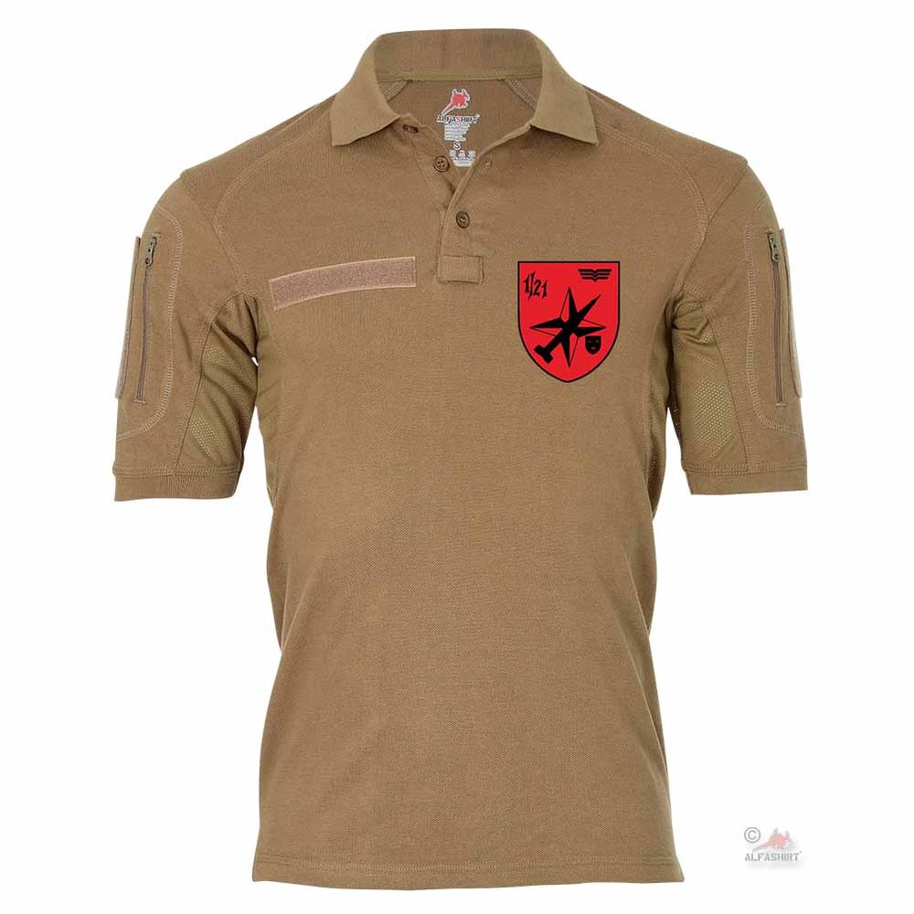 Tactical polo shirt Alfa - FlaRakBtl 21 1st battery anti aircraft missile # 19107